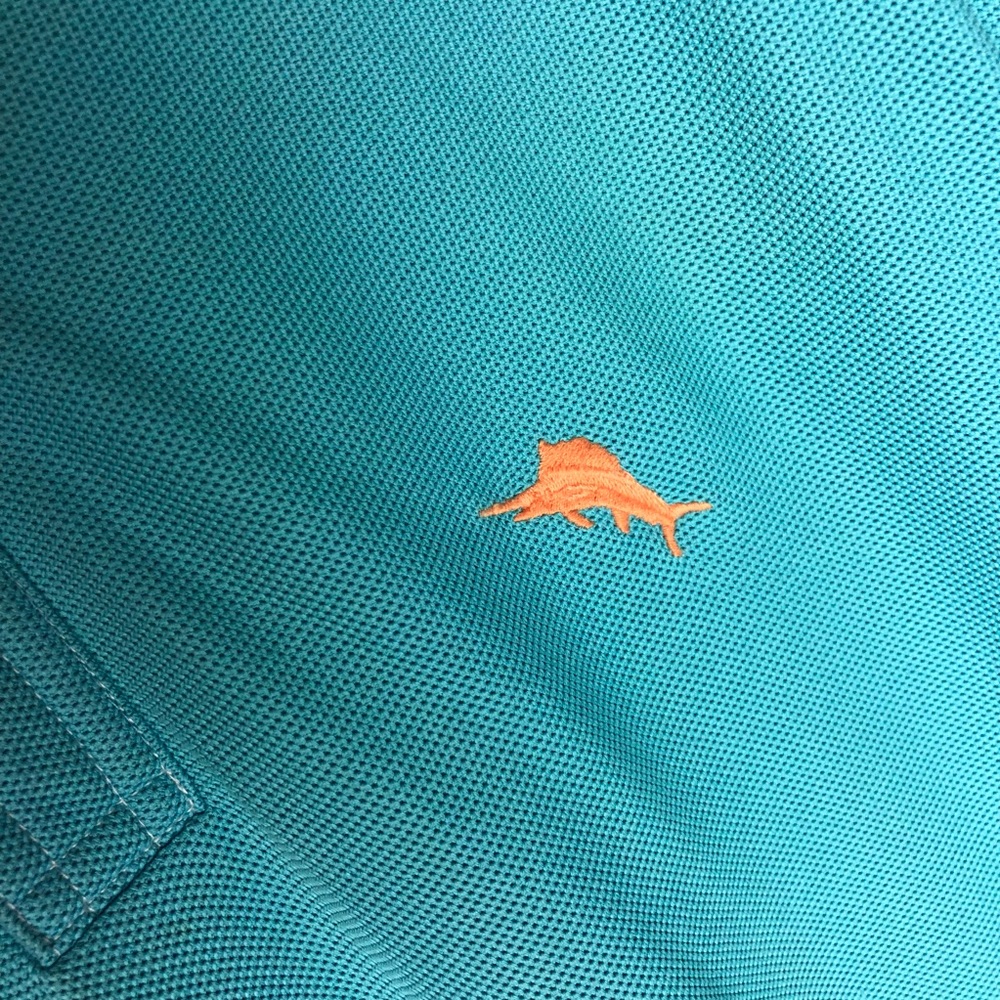 Tommy Bahamas blue shirt
